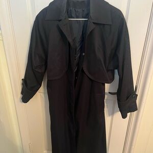 Ann Taylor Elegant Black Coat